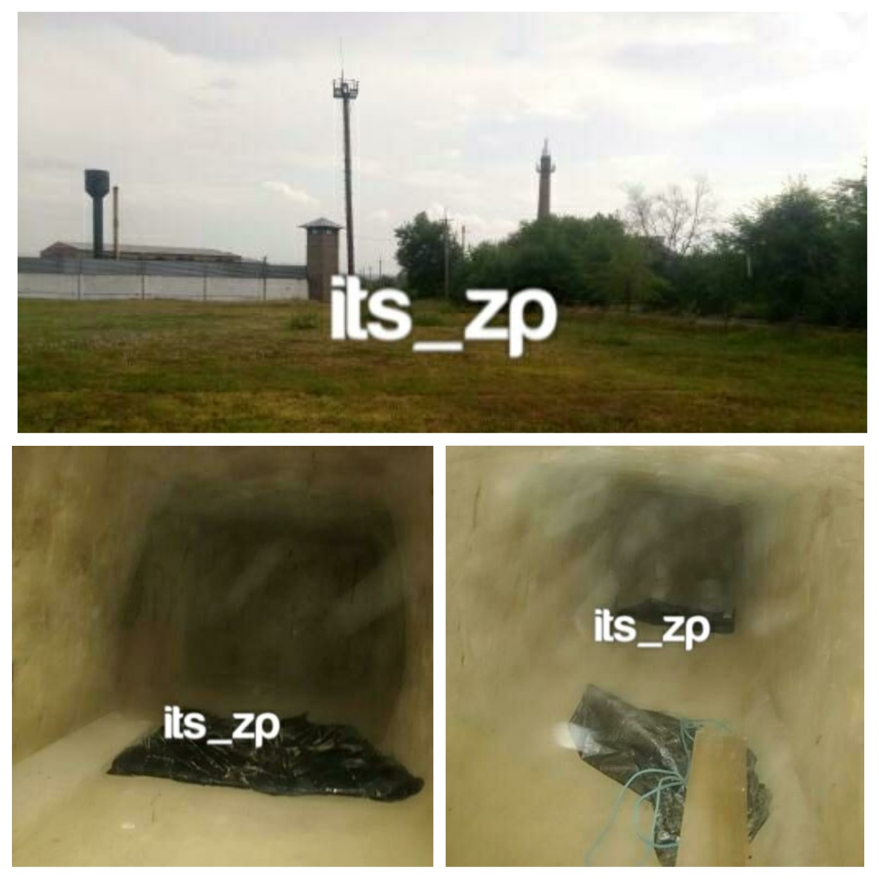 Женщина рыла подкоп к одной из Вольнянских колоний. Фото из соцсети