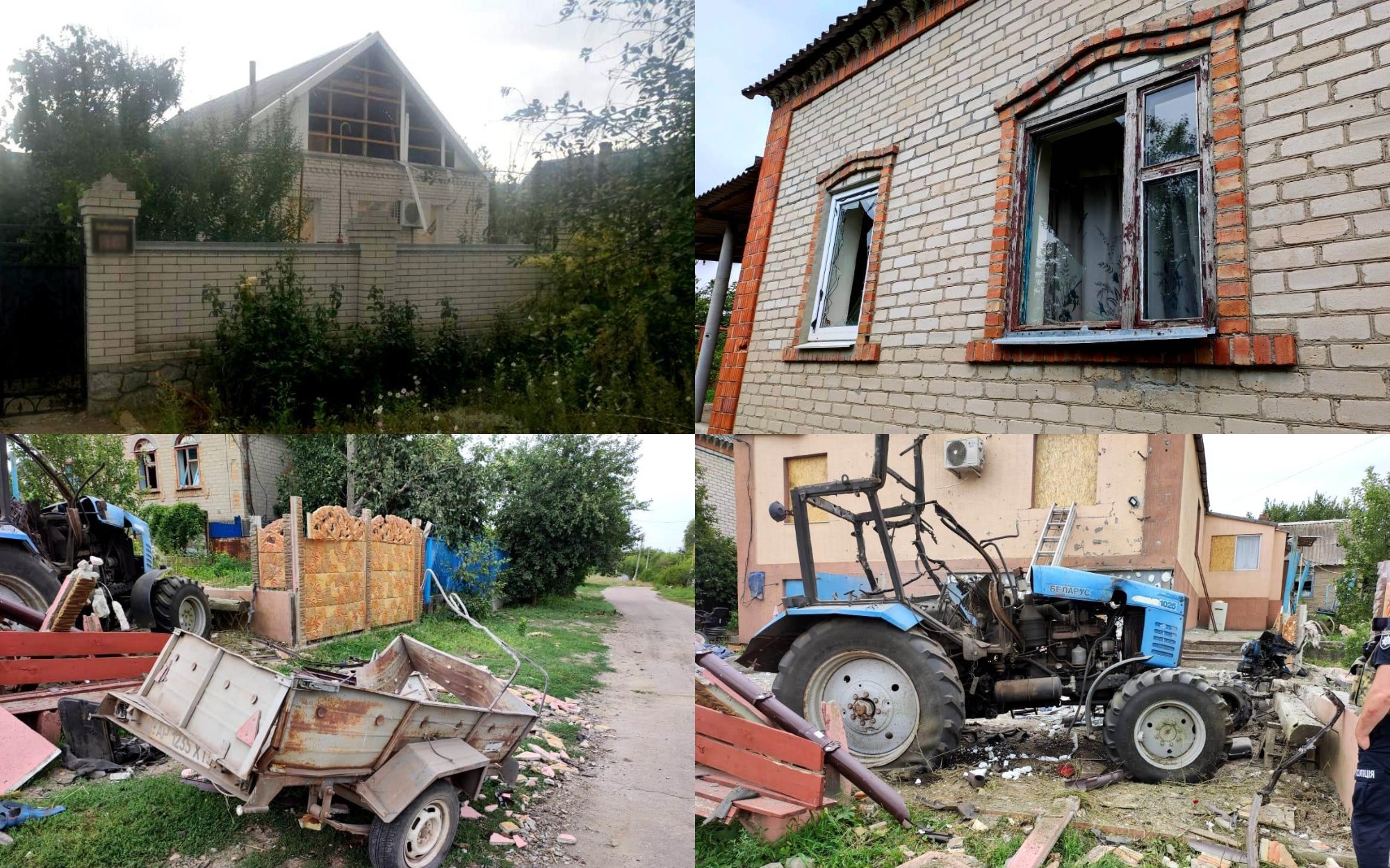 Российские военные снова обстреляли Степногорск, Орехов и Гуляйполе: ранены. || Фото: zp.npu.gov.ua