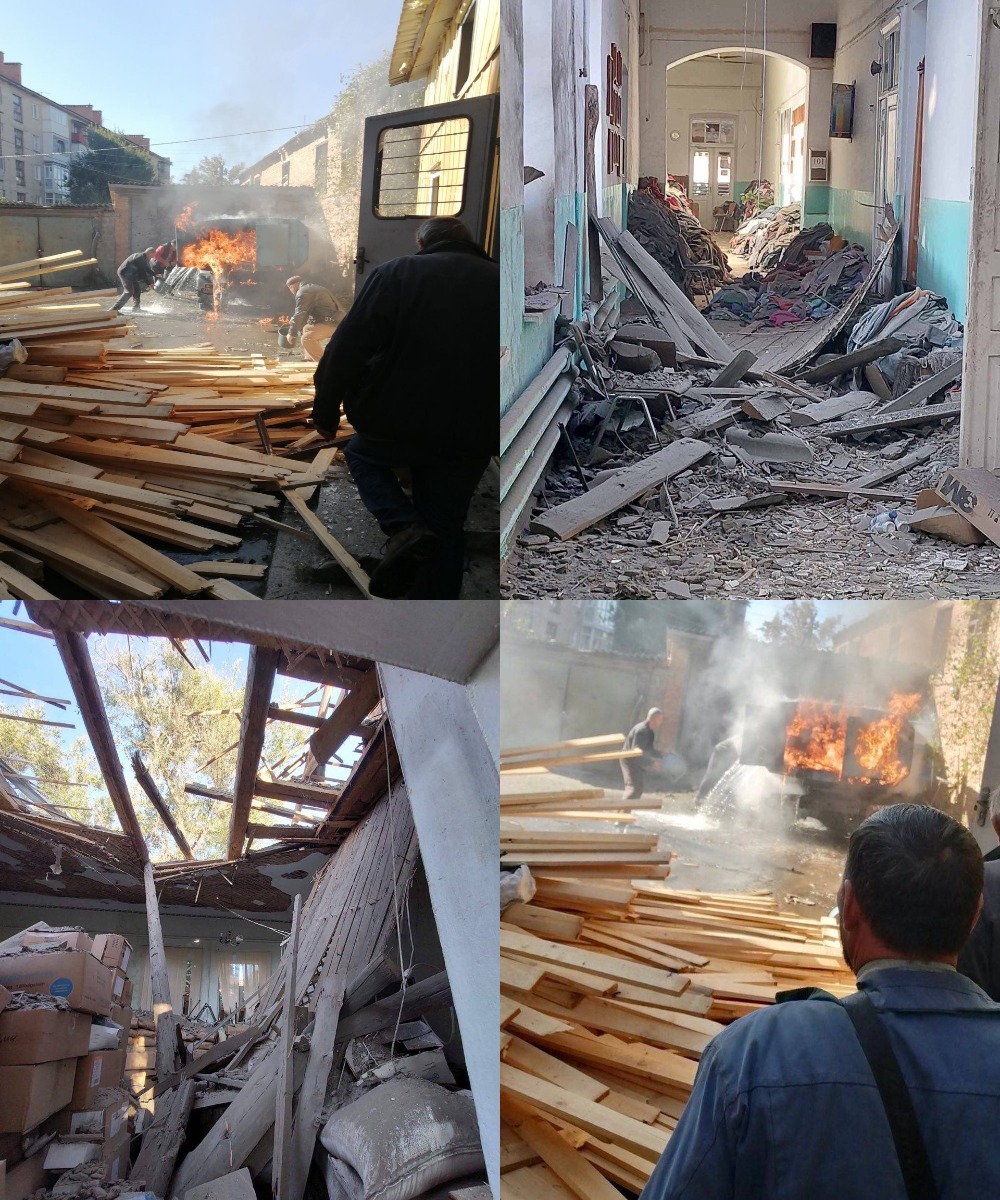 Росіяни протягом семи годин обстрілювали Оріхів: поранено вісім людей.