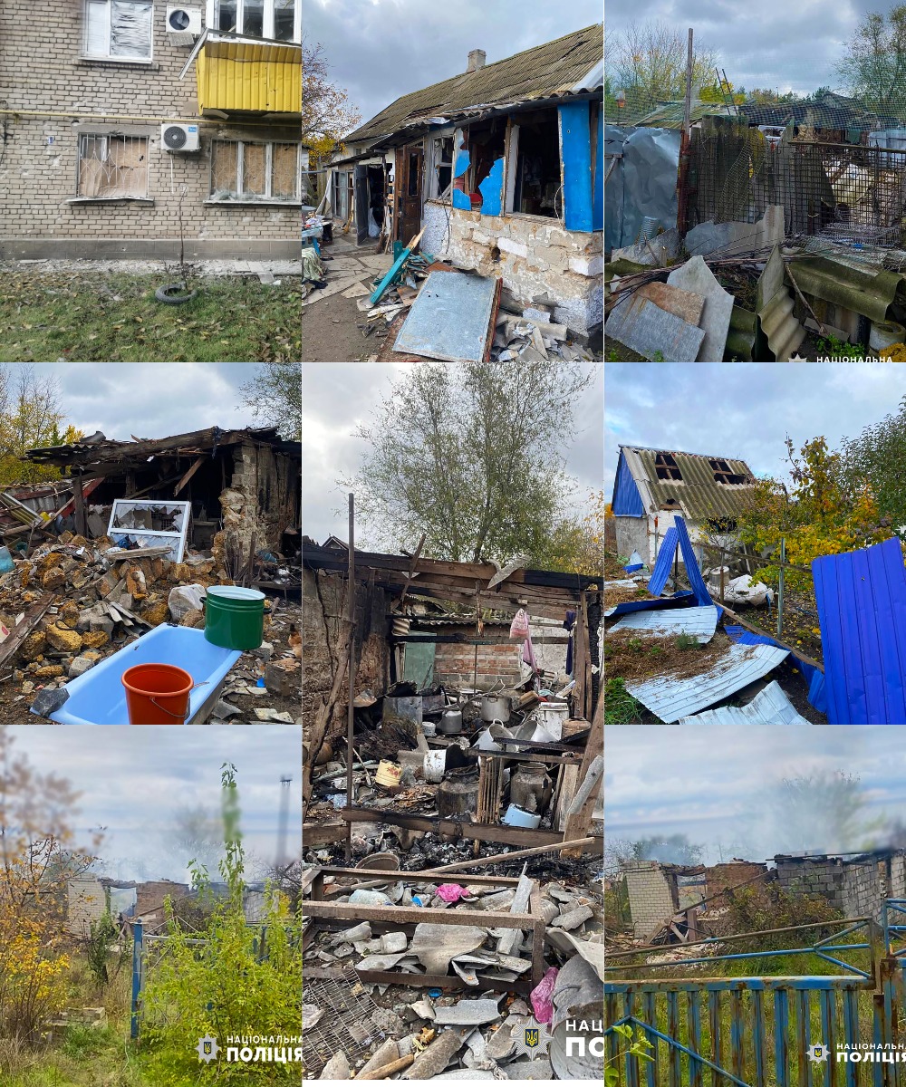 Окупанти обстріляли Василівський і Пологівський райони: поранені двоє людей.