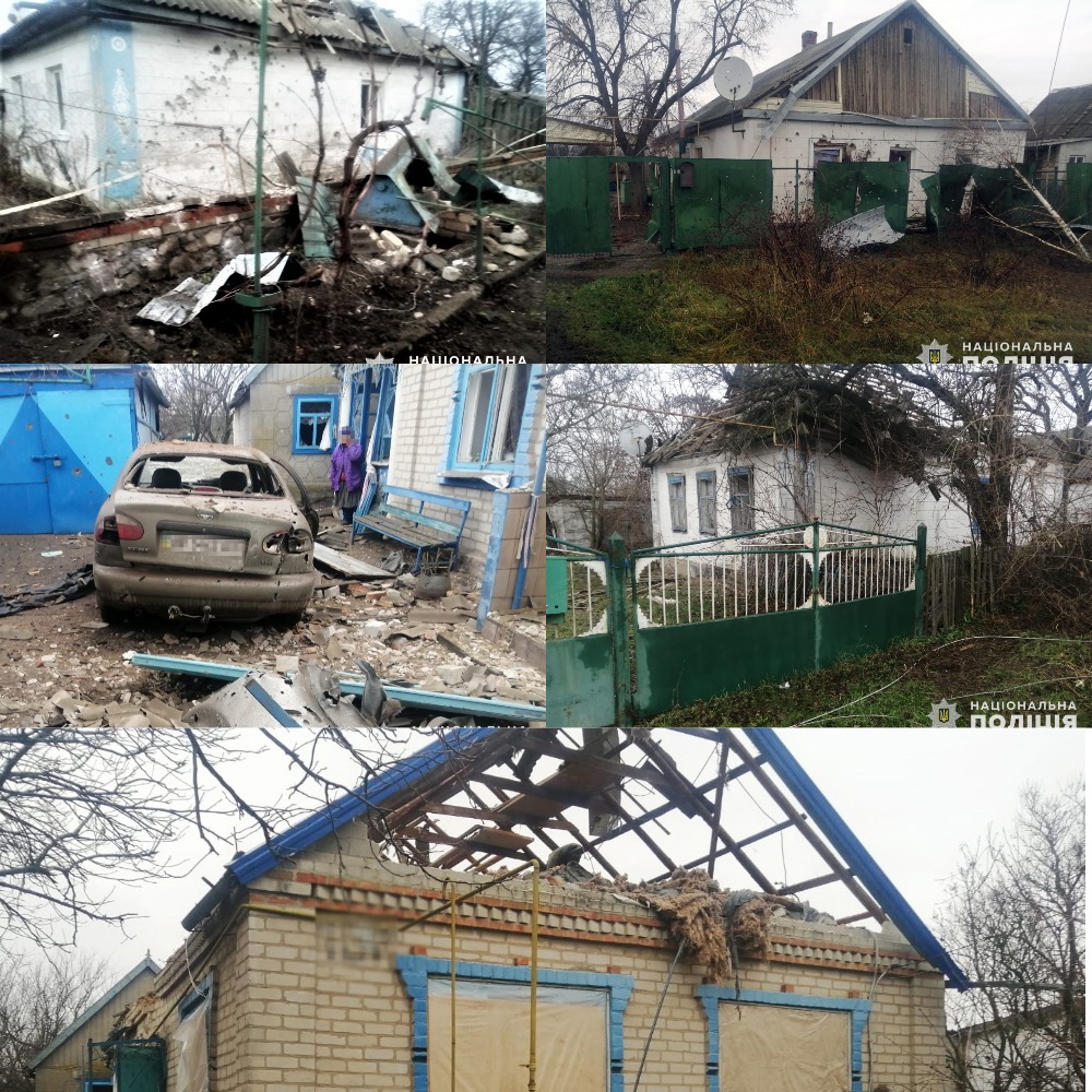 Наслідки чергових атак росіян по Запорізькій області. || Фото: zp.npu.gov.ua