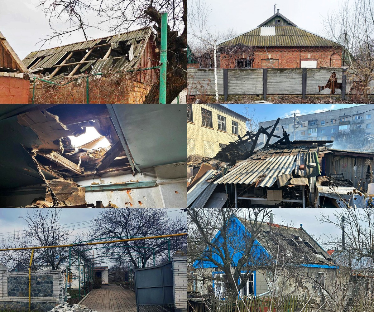 В полиции показали последствия вражеских обстрелов Запорожской области.