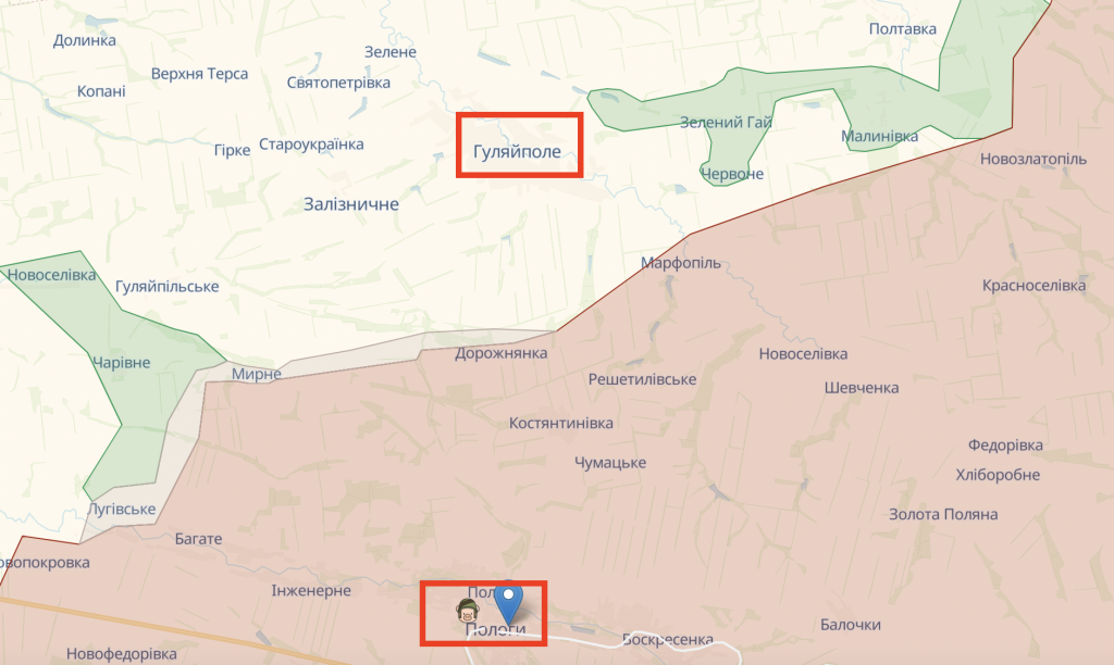 Яка "найгарячіша" точка в Запорізькій області.