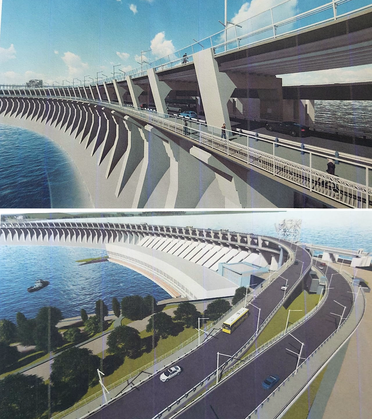 Плотину ДнепроГЭС хотят сделать двухъярусной.