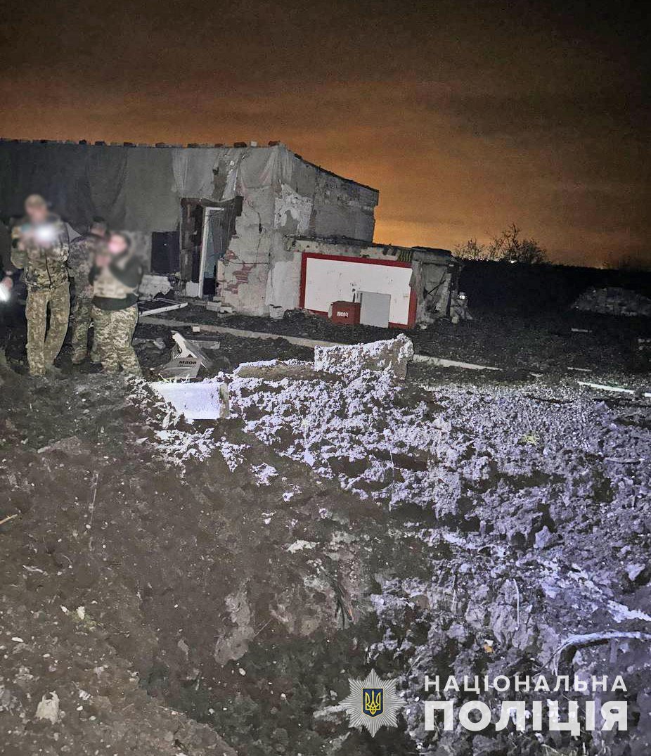 РФ в очередной раз атаковала Запорожье дронами-камикадзе: есть разрушение. || Фото: zp.npu.gov.ua
