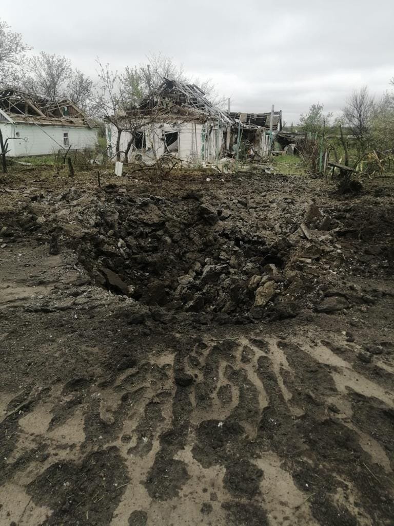 Армія РФ обстріляла Гуляйполе: поранено четверо цивільних людей. || Фото: t.me/zoda_gov_ua
