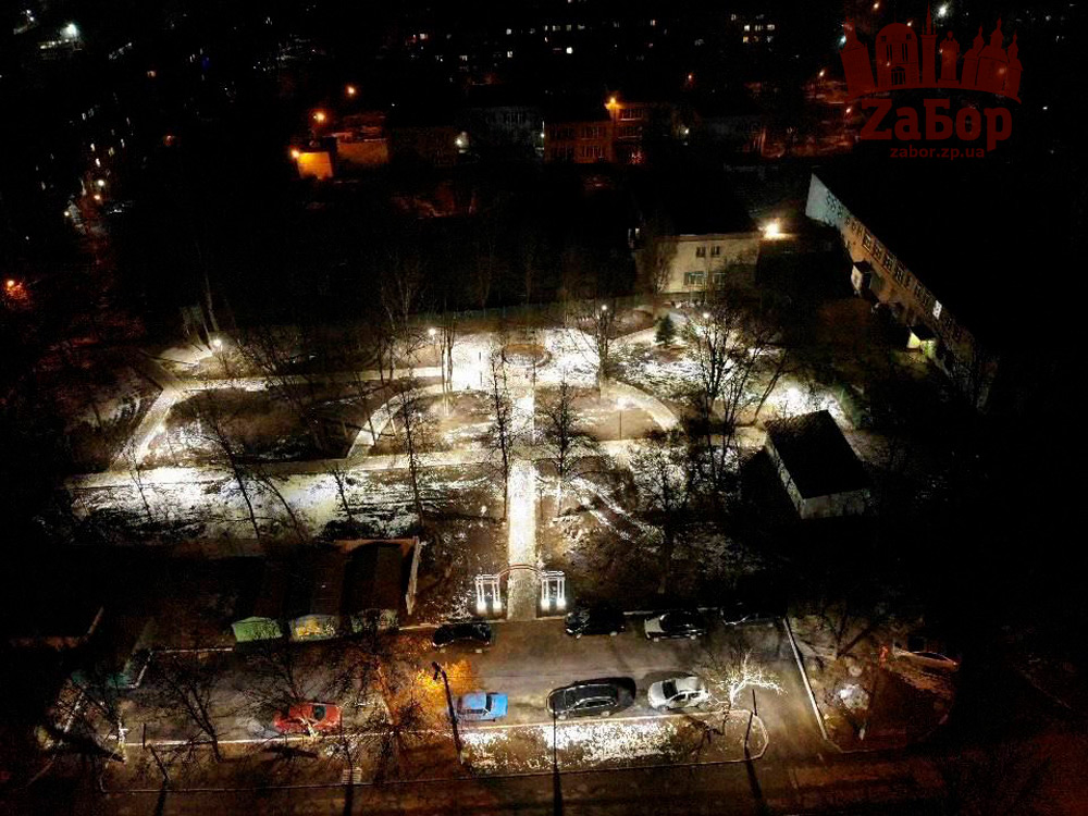 На Шевченковском появился новый сквер.