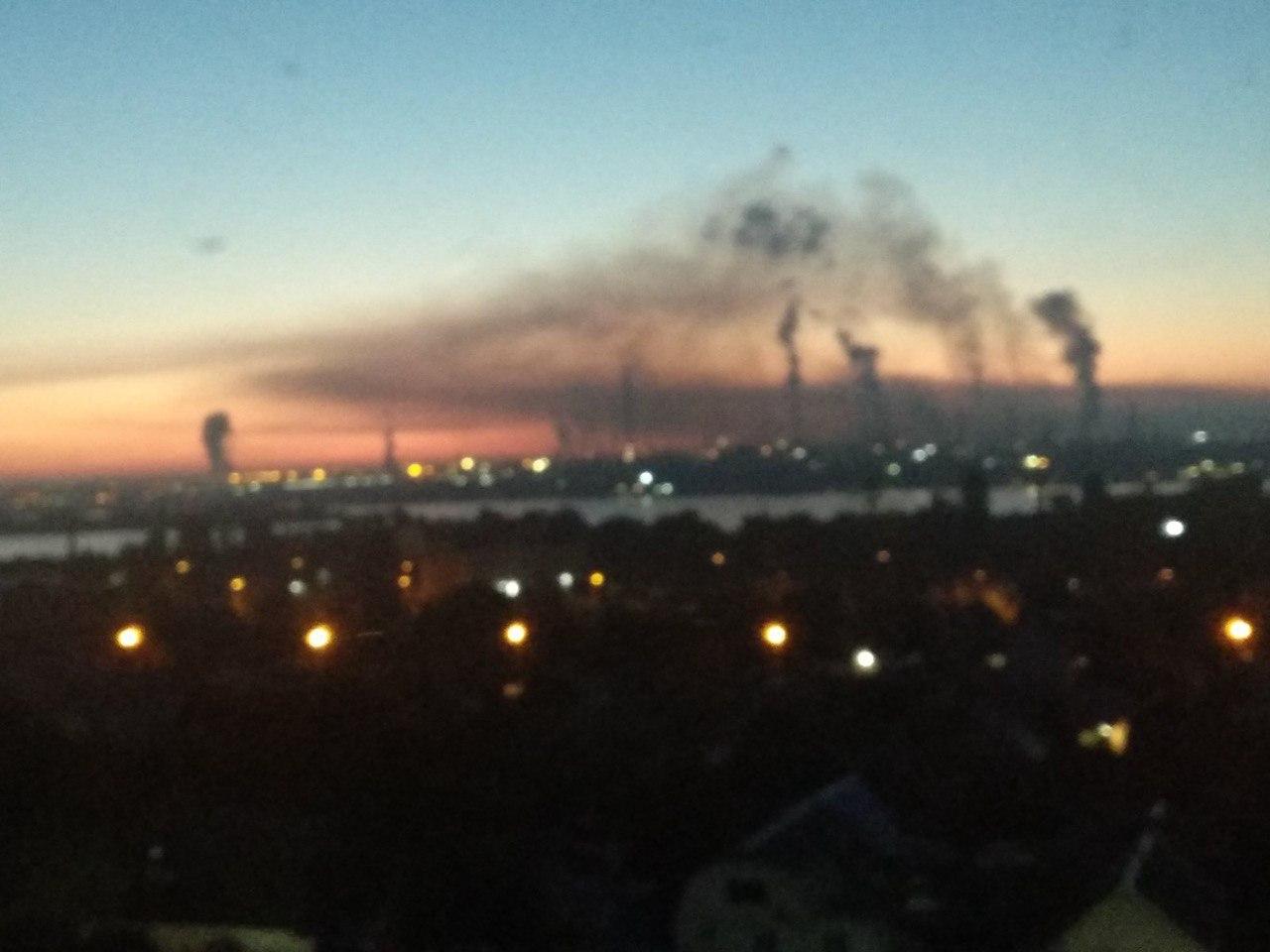 Запорожье в 06:30 утра. Фото прислала читательница Vgorode