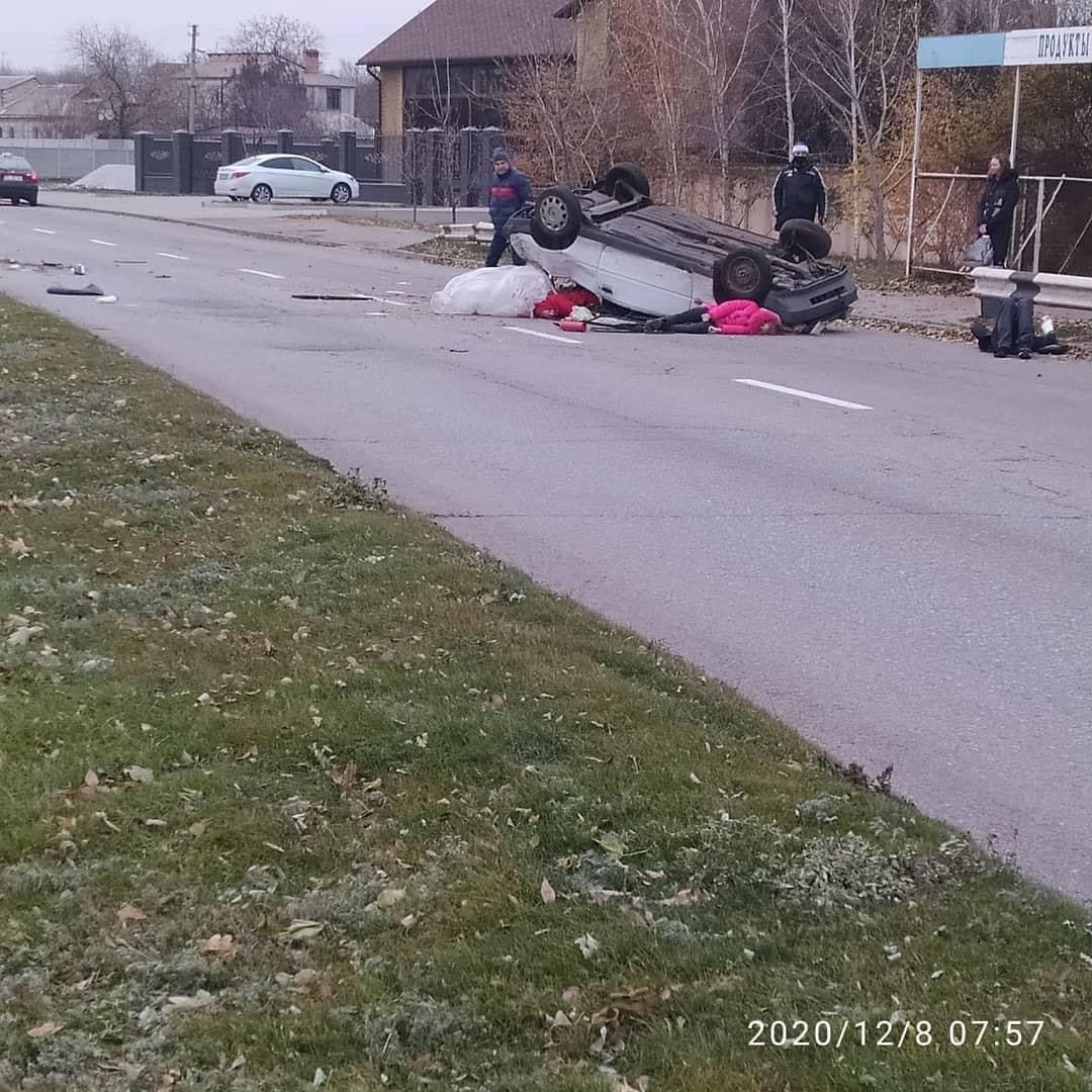 В ДТП пострадали трое маленьких девочек. Фото из соцсети