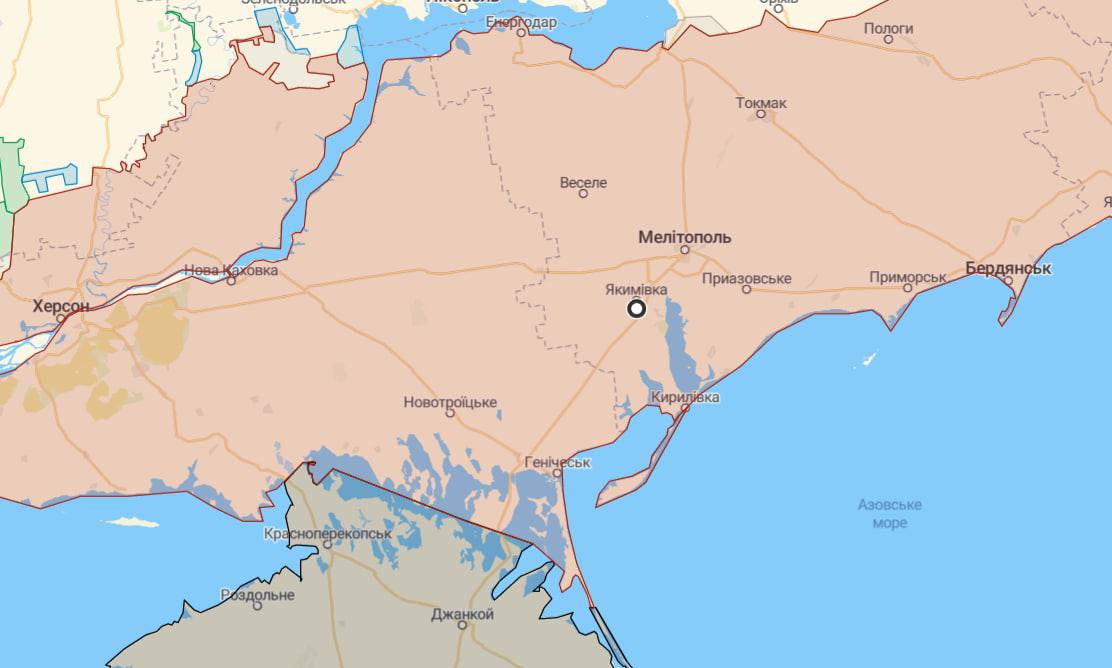 Около Акимовки подорвали железнодорожный мост, по которому оккупантам доставляли оружие и топливо из Крыма.