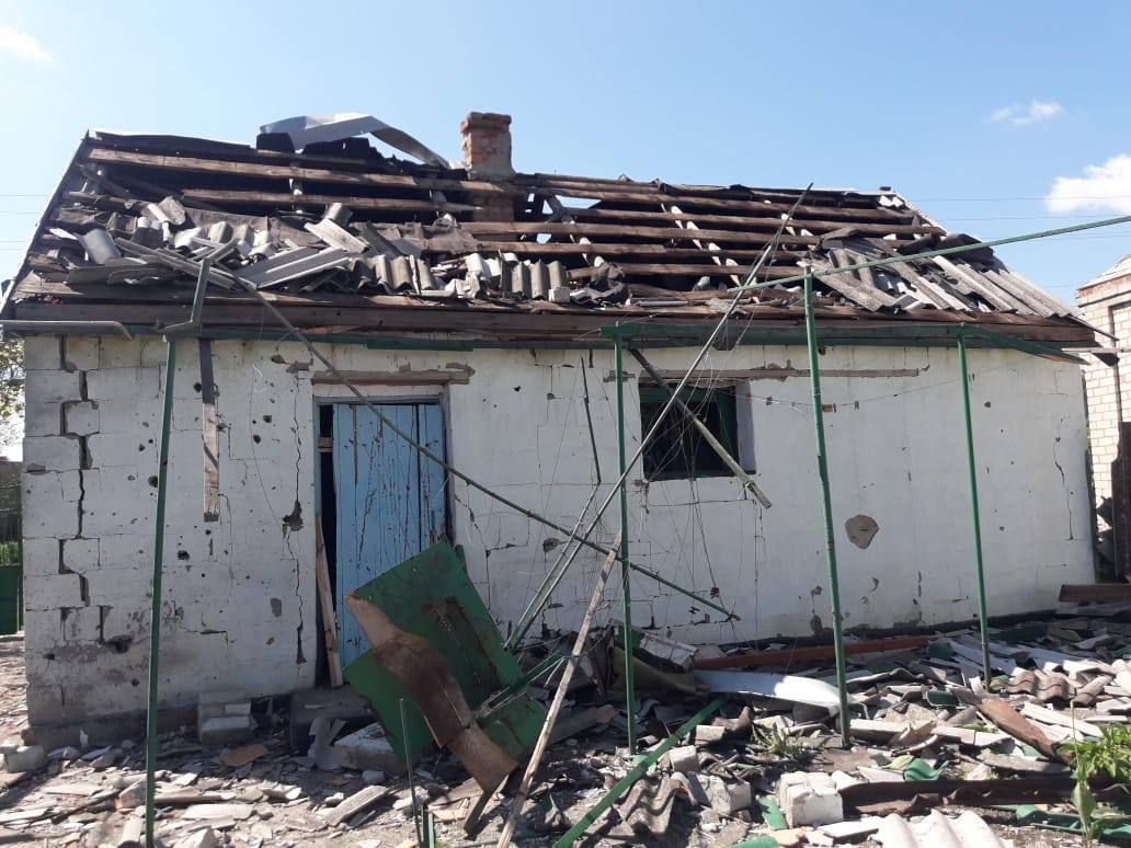 Оккупанты обстреляли село в Запорожской области. || Фото: t.me/zoda_gov_ua