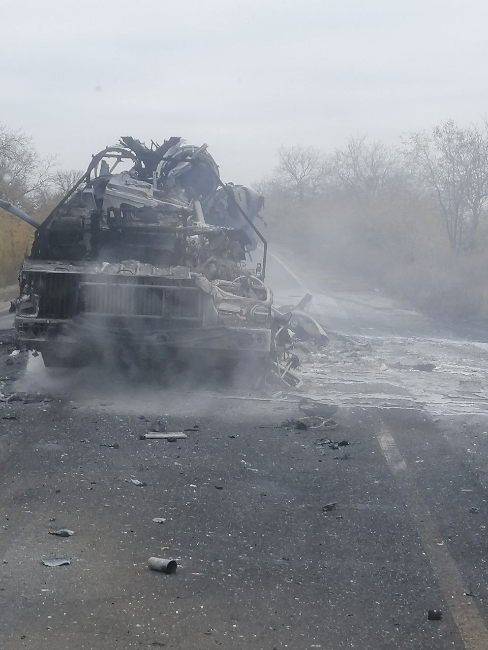 Ночью в Бердянском районе уничтожен вражеский ЗРК С-300.