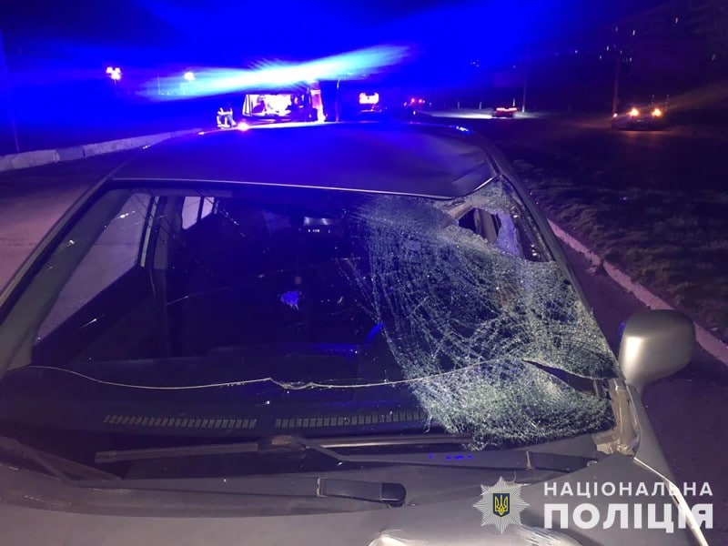 В Запоріжжі нетверезий водій легковика насмерть збив пішохода. || Фото: zp.npu.gov.ua
