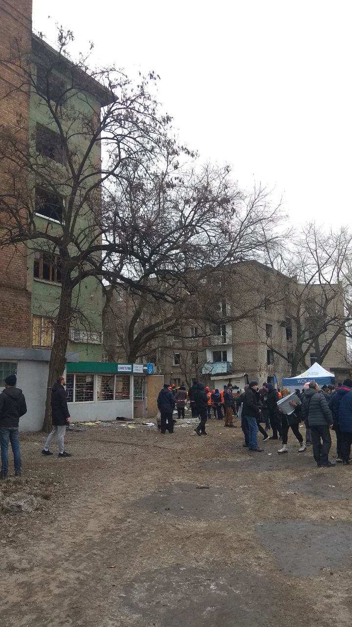 Что происходит в Запорожье на месте взрыва.