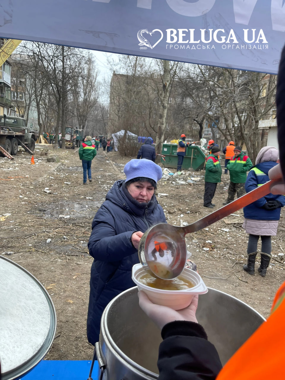 Что происходит в Запорожье на месте взрыва.