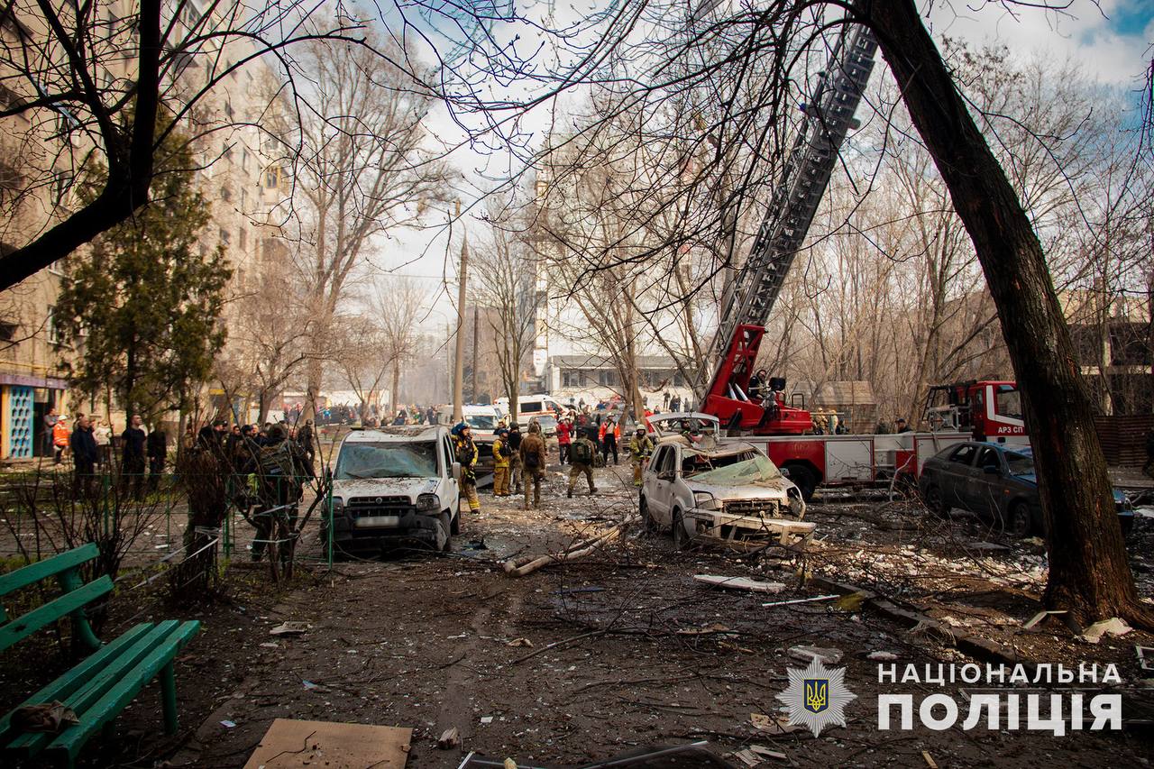 У поліції розповіли подробиці вибухів у Запоріжжі вдень 22 березня.