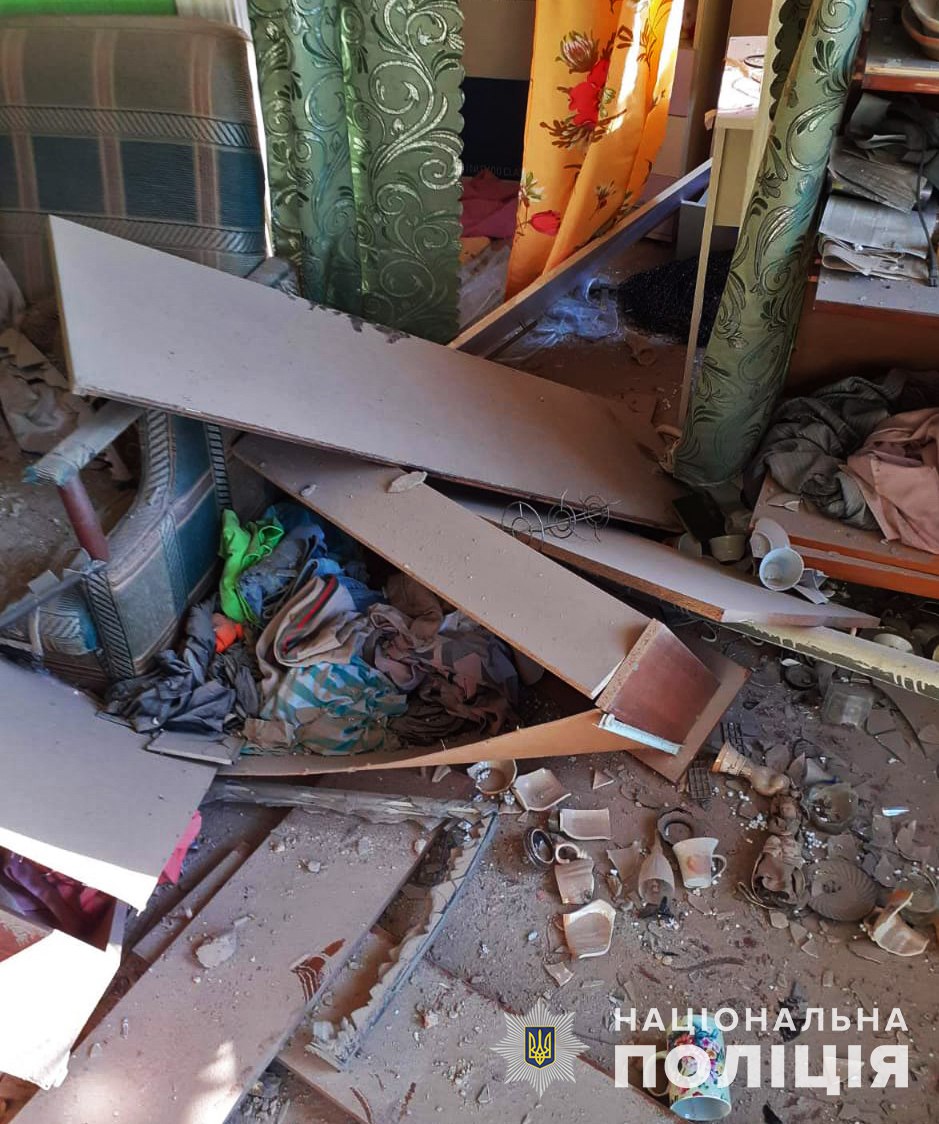 В поліції показали наслідки ворожих обстрілів Запорізької області.
