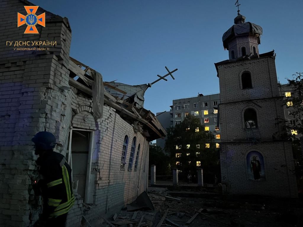 Удар по Запорожью 9 августа: увеличилось количество погибших и пострадавших. || Фото: t.me/gu_dsns_zp