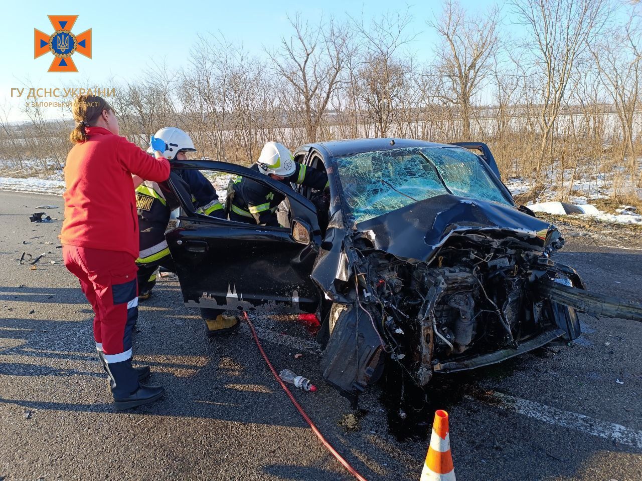 Смертельное ДТП на запорожской трассе: погибли два человека, пострадали двое взрослых и ребенок.