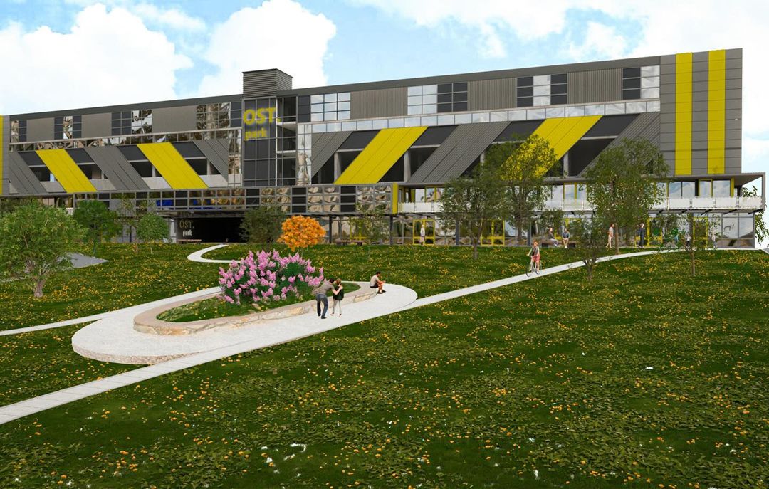 Появился готовый дизайн многоуровневого паркинга из ТРЦ в Запорожье.