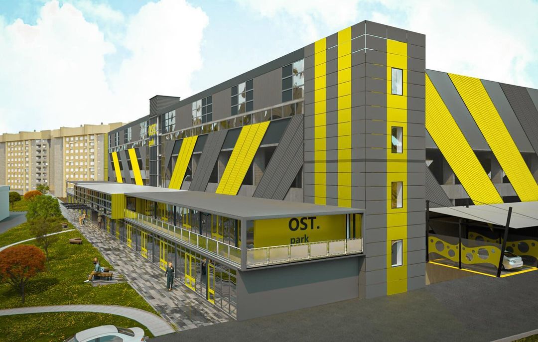 Появился готовый дизайн многоуровневого паркинга из ТРЦ в Запорожье.