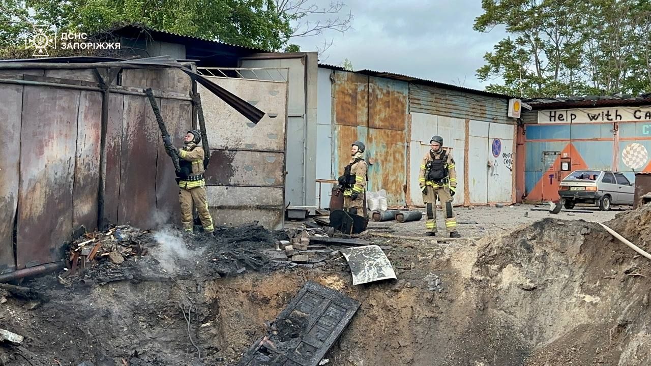Вибухи у Запоріжжі вранці 8 травня: що відомо на даний момент.