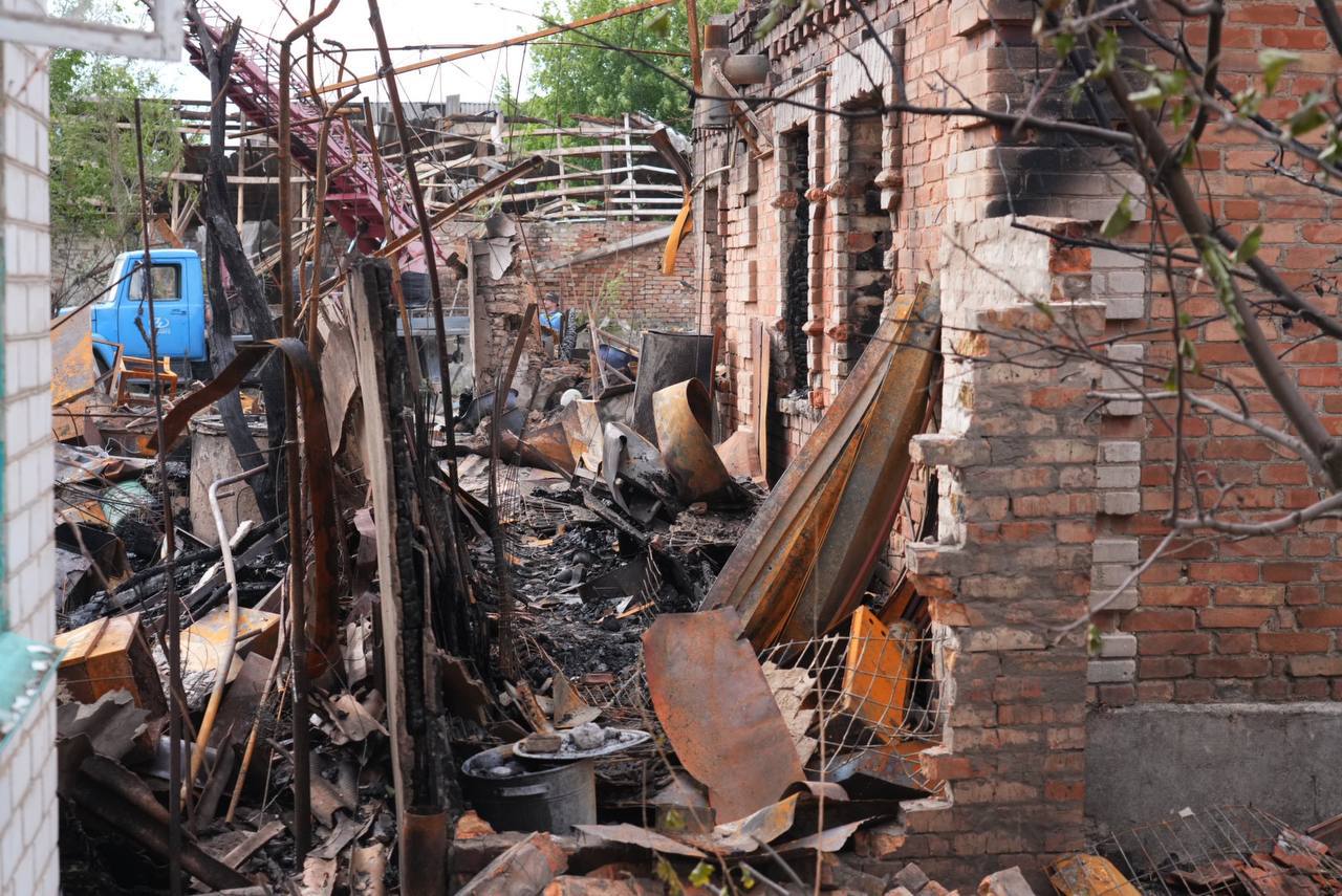 Враг выпустил по территории Камышеваской общины не менее восьми КАБов.