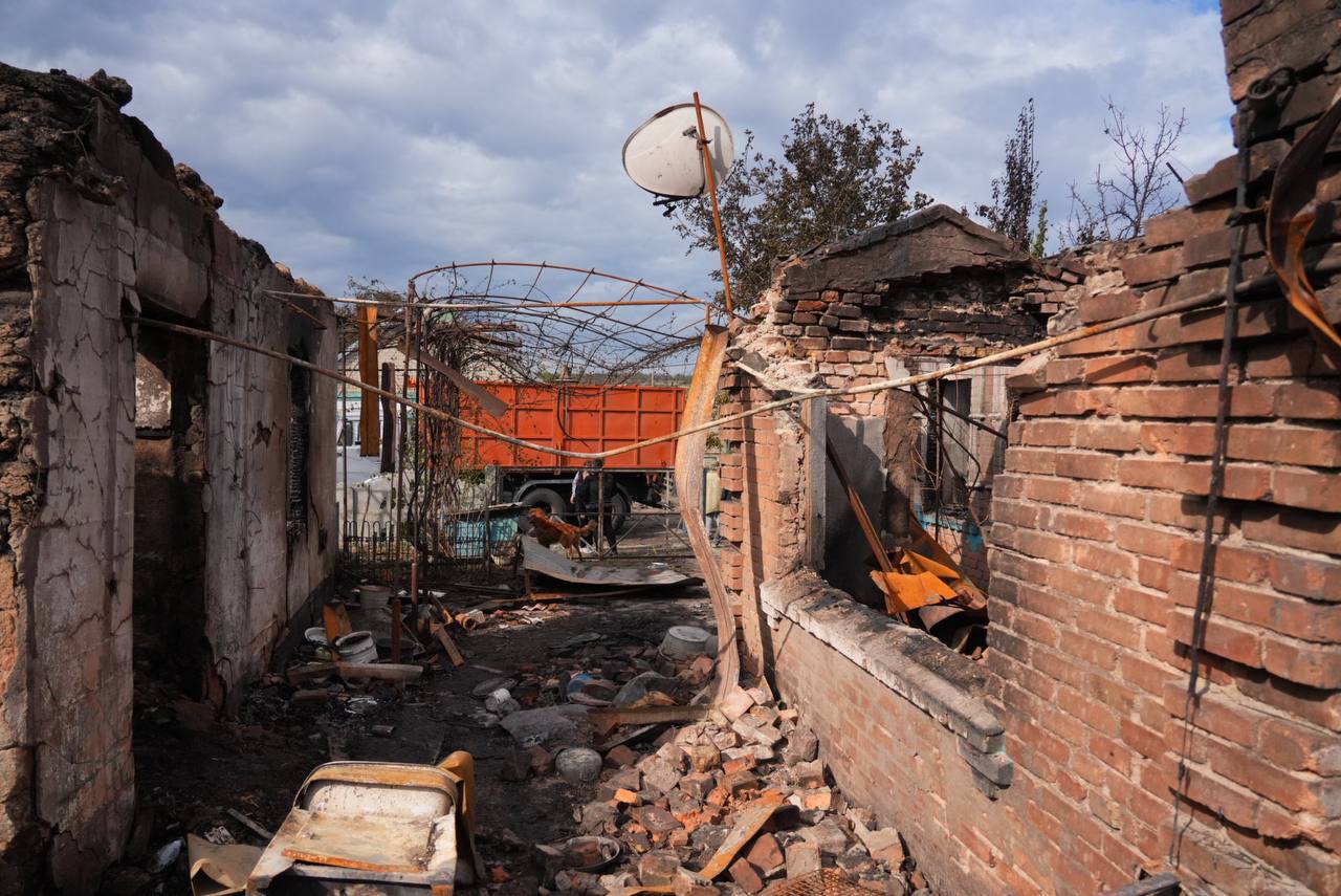 Враг выпустил по территории Камышеваской общины не менее восьми КАБов.