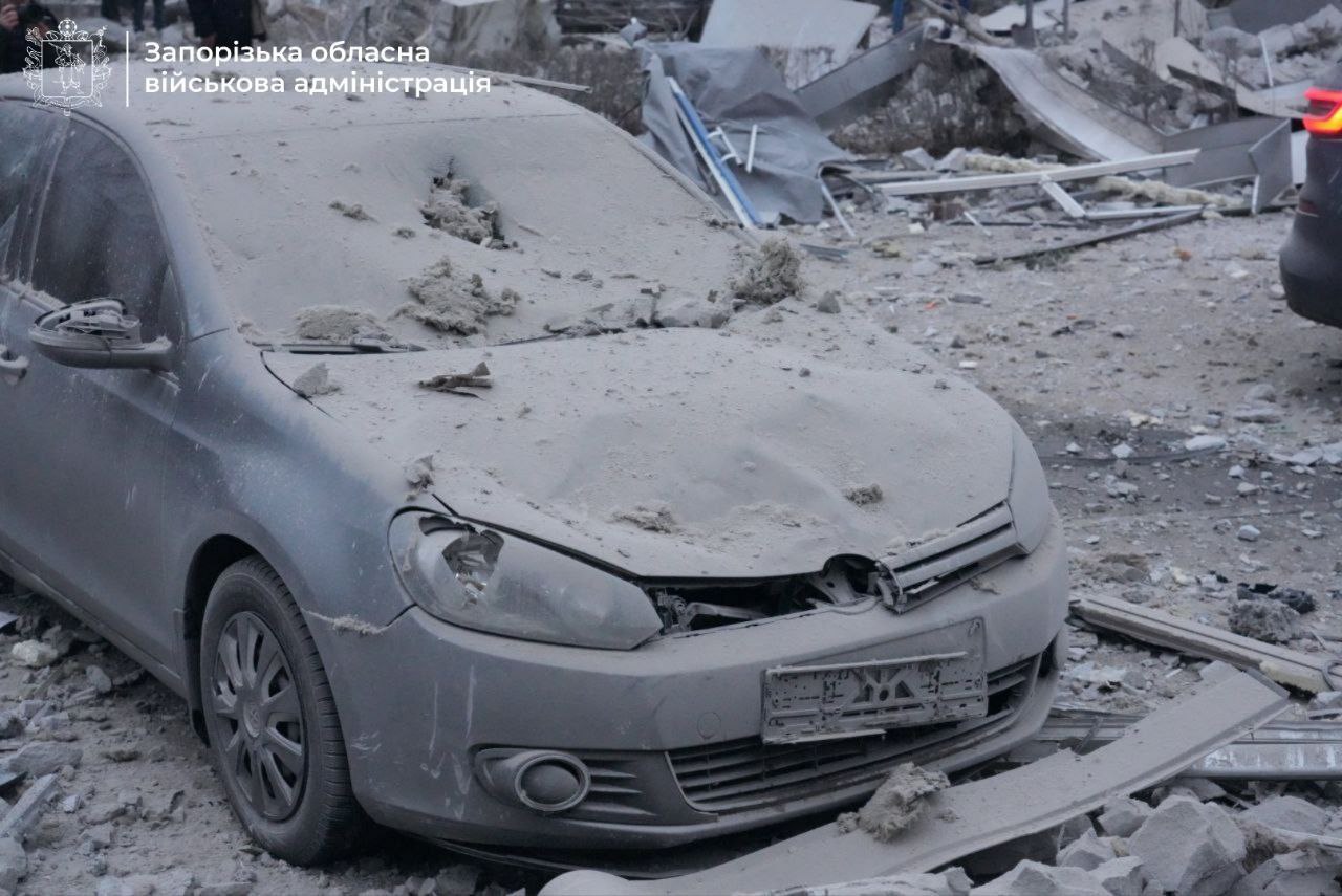 Вибух у Запоріжжі вдень 10 грудня: що відомо на даний момент. || Фото: t.me/ivan_fedorov_zp