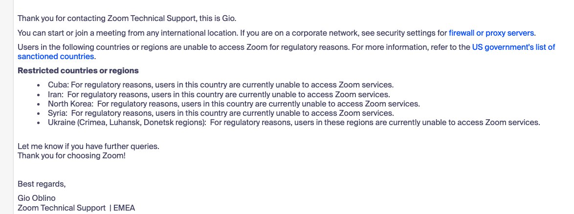 В Запорожье массовые проблемы с доступом к Zoom: ответившие в техподдержке и как реагирует Минцифра