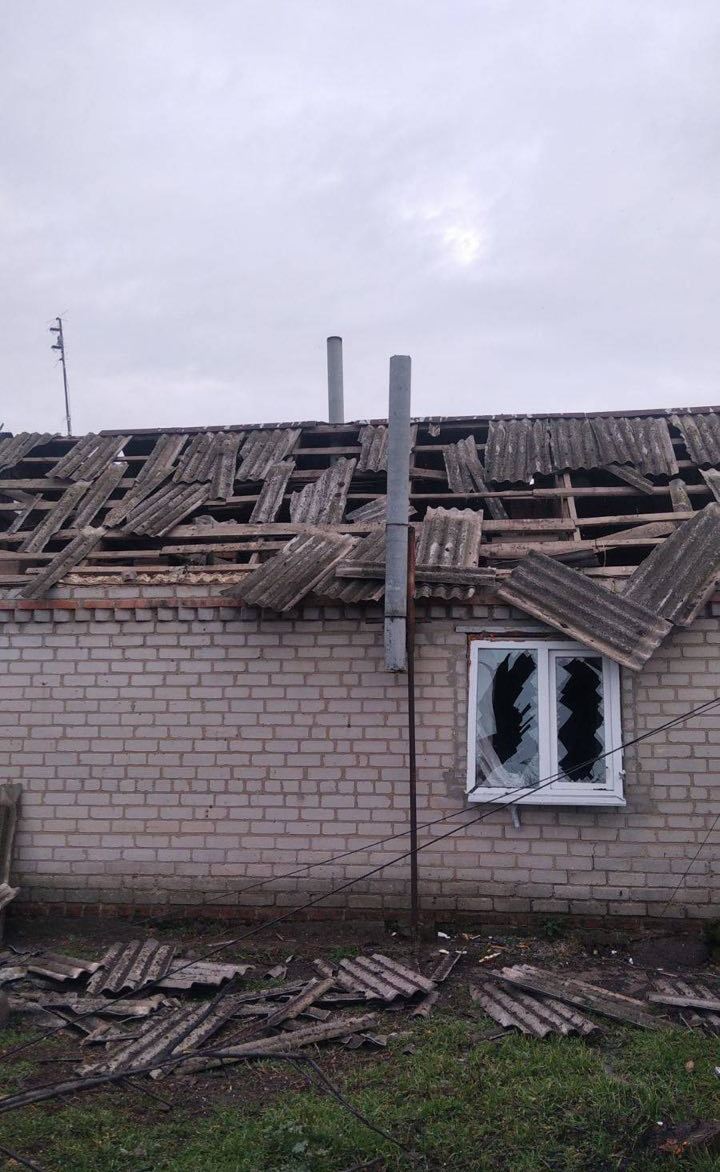 Вибухами зруйновані і пошкоджені житлові будинки.