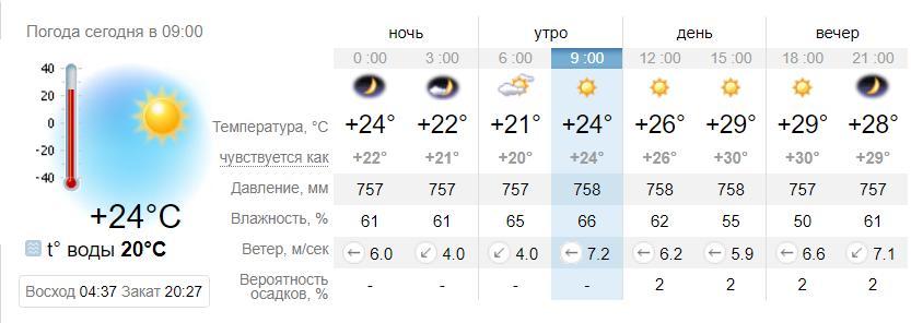 Погода в Бердянске на 9 июня. sinoptik.ua