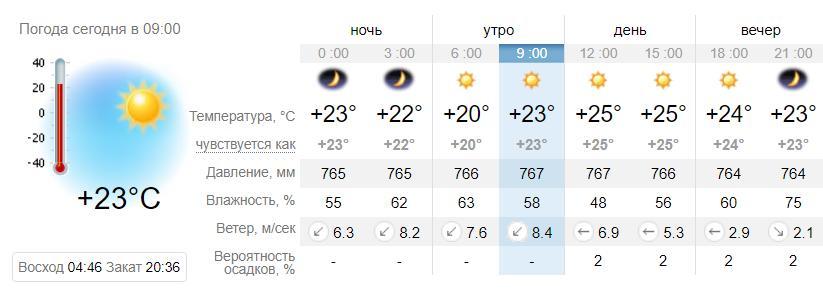 Погода в Кирилловке на 26 июня. sinoptik.ua