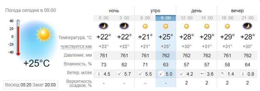 Погода в Кирилловке на 6 августа. sinoptik.ua