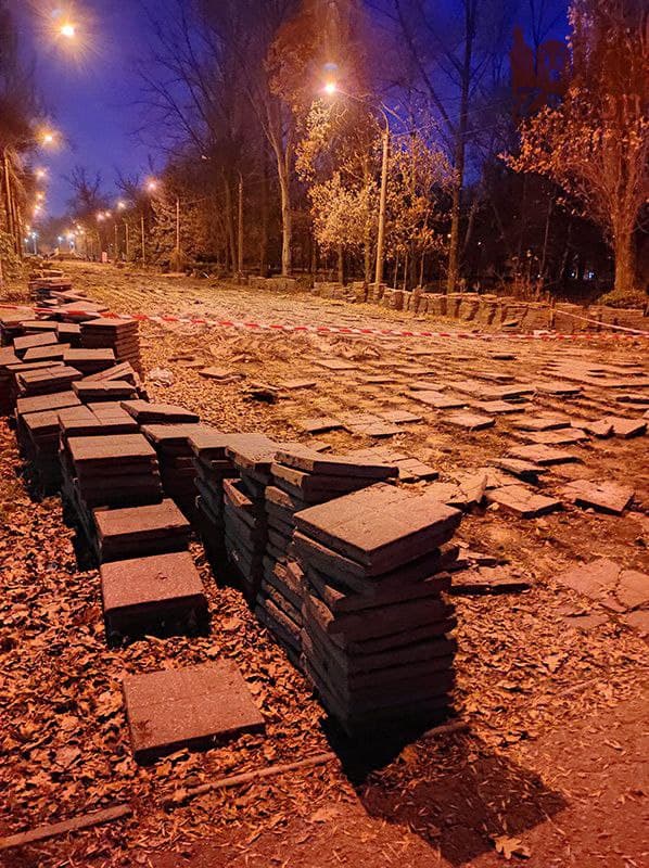 В Запорожье началась реконструкция "Дубовой рощи"/ фото: ZаБор