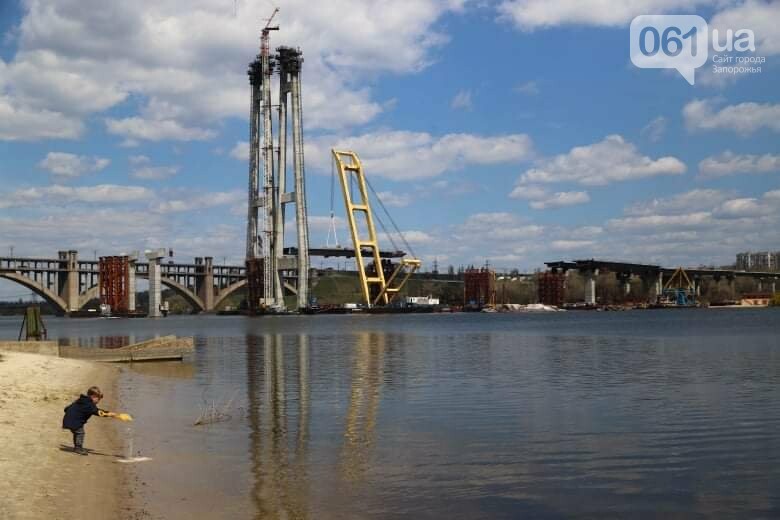 Установка пролета моста/ фото: 056