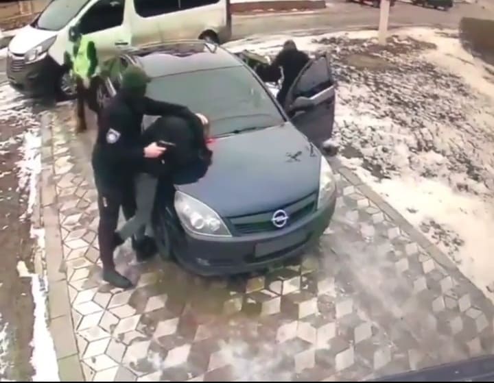 Задержание невесты в Мелитополе.