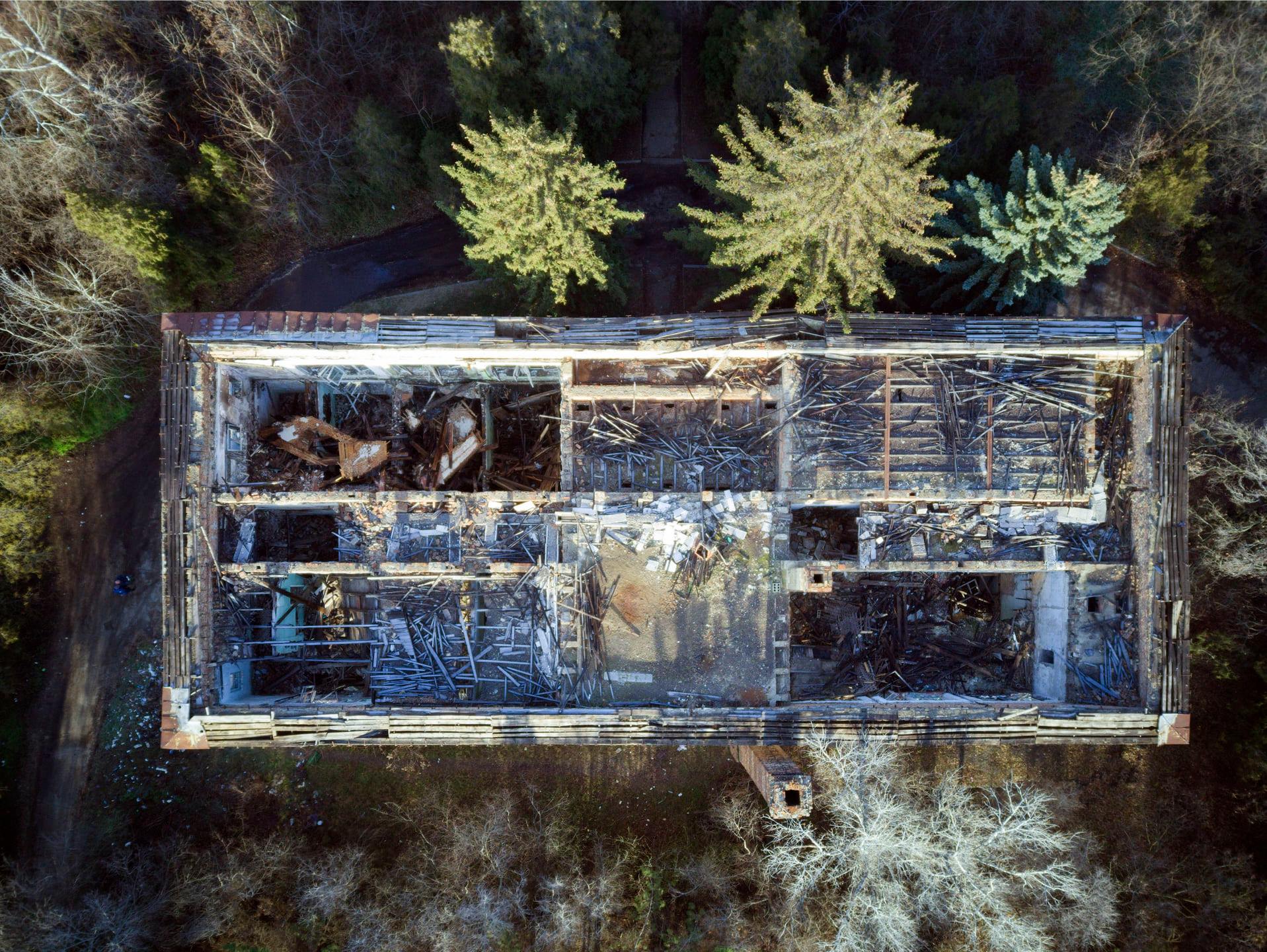 Крыша не выдержала / фото: fb Alexandr Arhipov