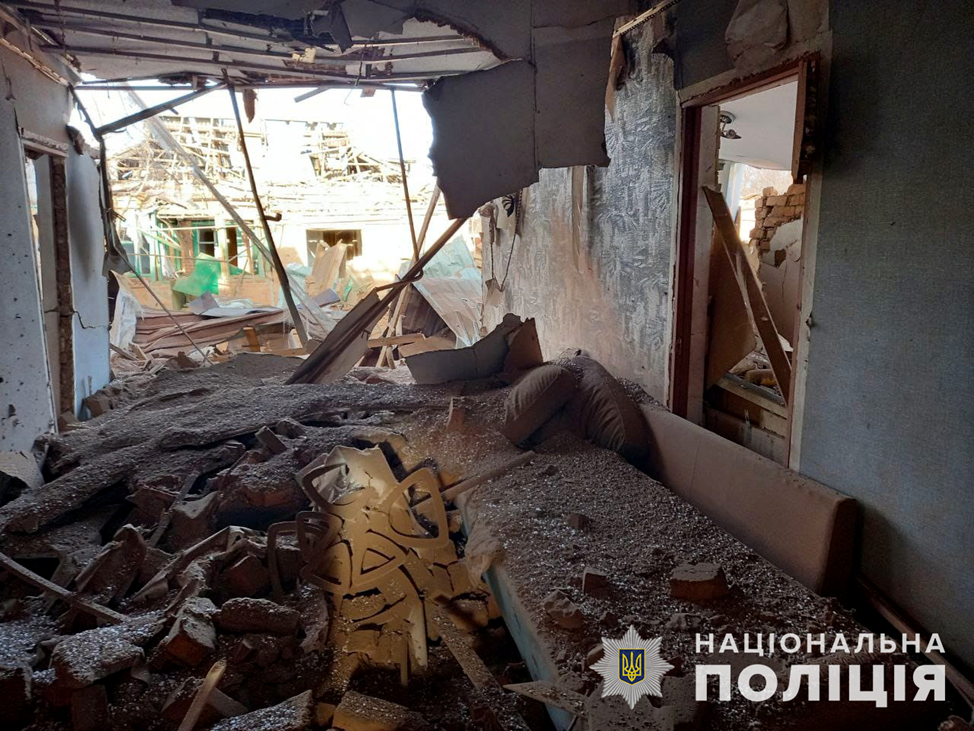 В домах разрушены крыши –