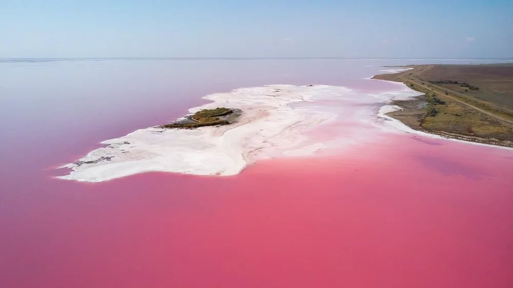 Рожеве Лемурійське озеро в Херсонській області - || фото: instagram.com/mary_lu888