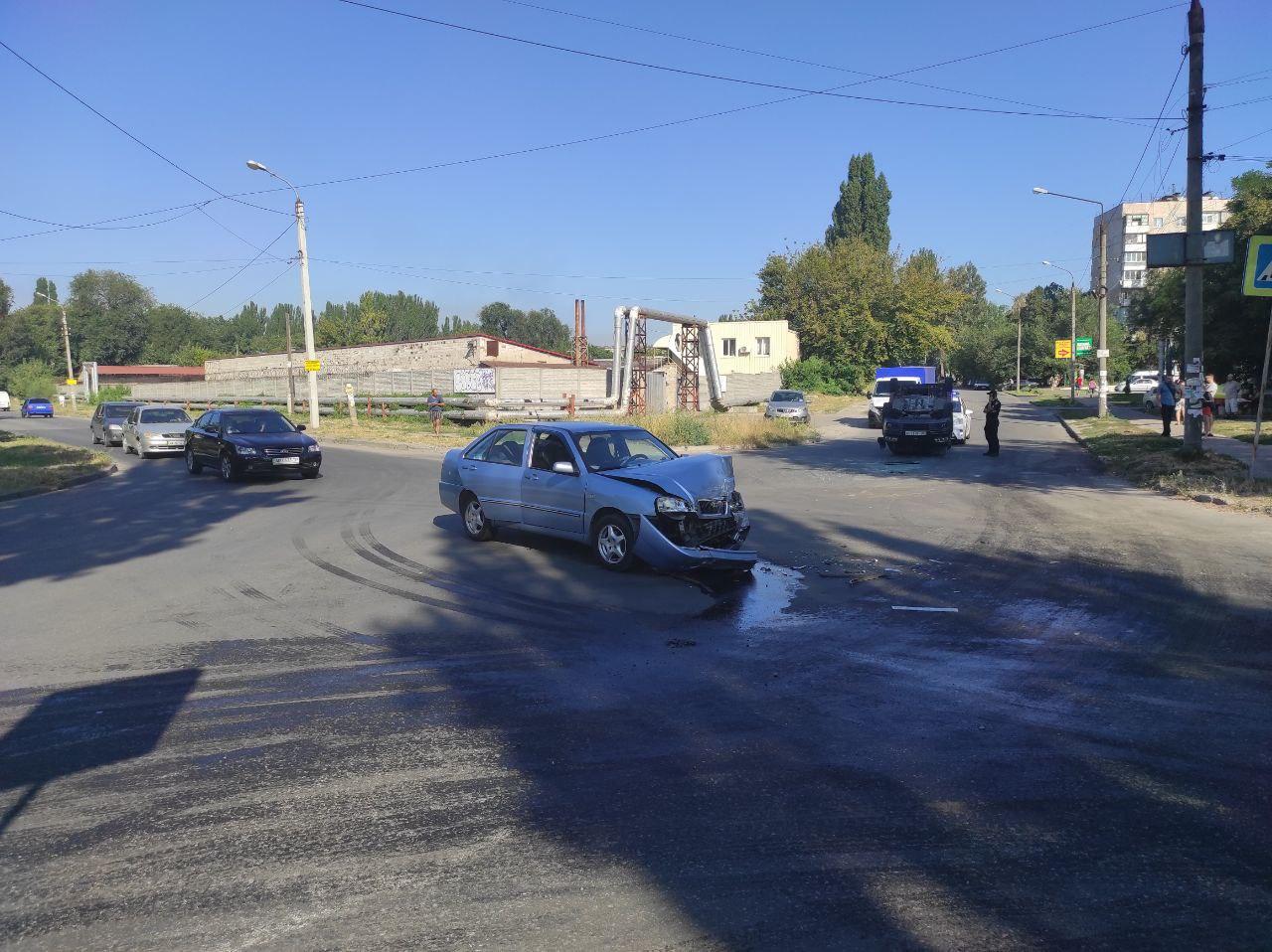 На виновника ДТП составили протокол / фото: патрульная полиция