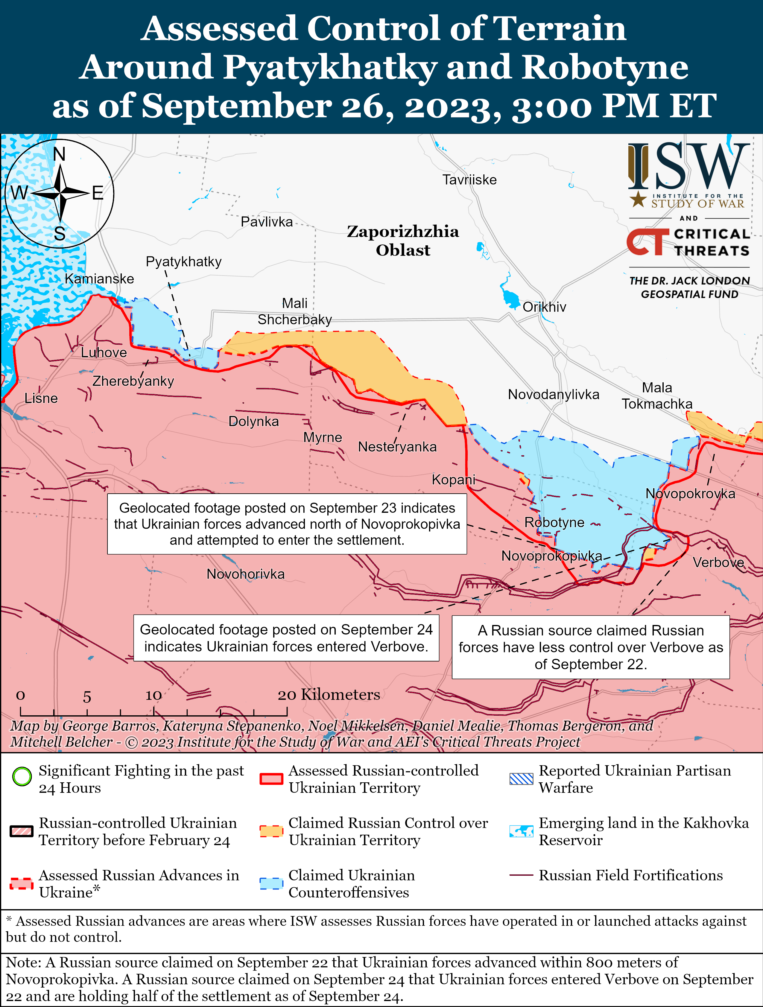 Карта бойових дій україна