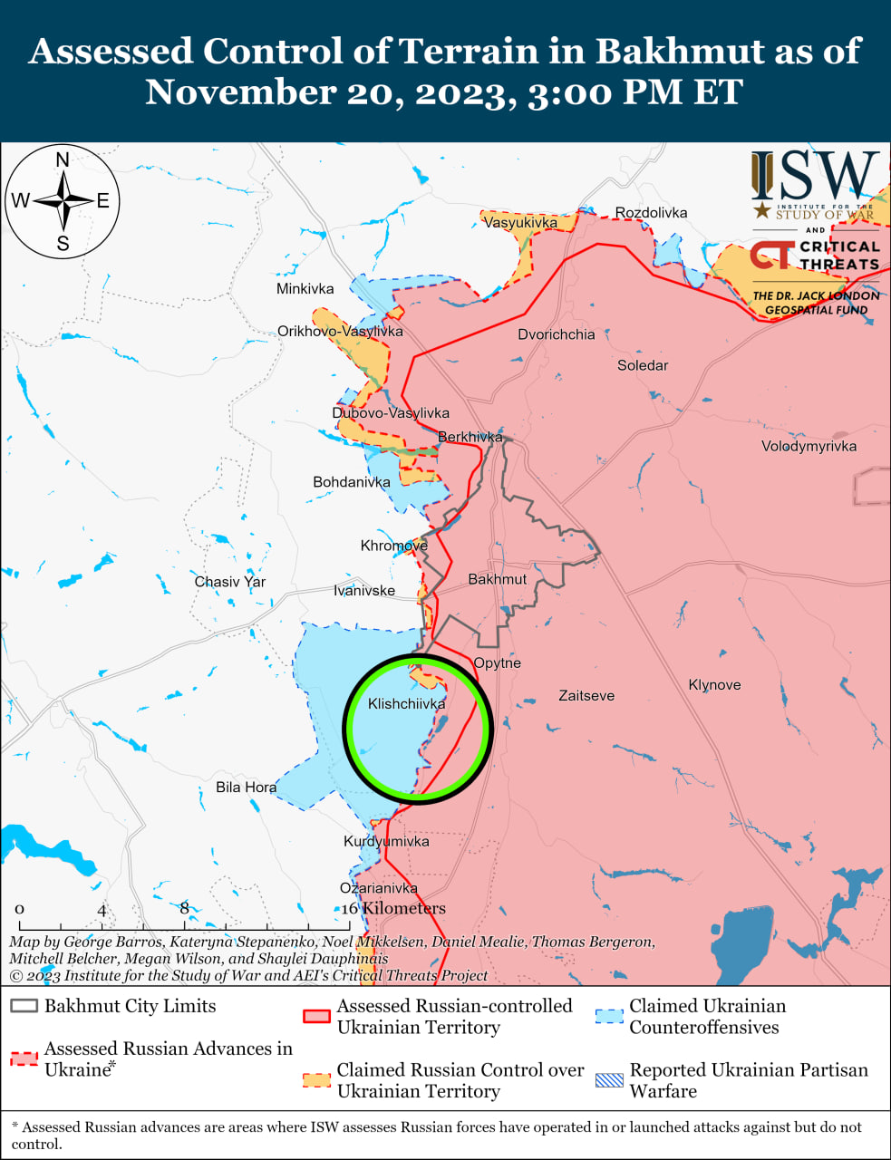 Карта бойових дій в Україні на 21 листопада фото 2 1