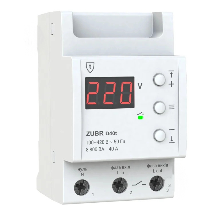 DIN-Рейкове реле напруги.