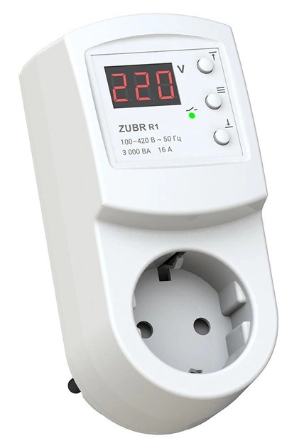 Розеткове реле напруги: