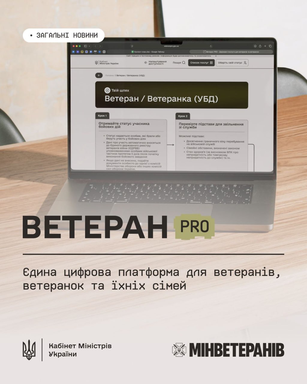 В Украине заработал Ветеран PRO &mdash; единственная цифровая платформа для ветеранов, ветеранок и их семей фото 1