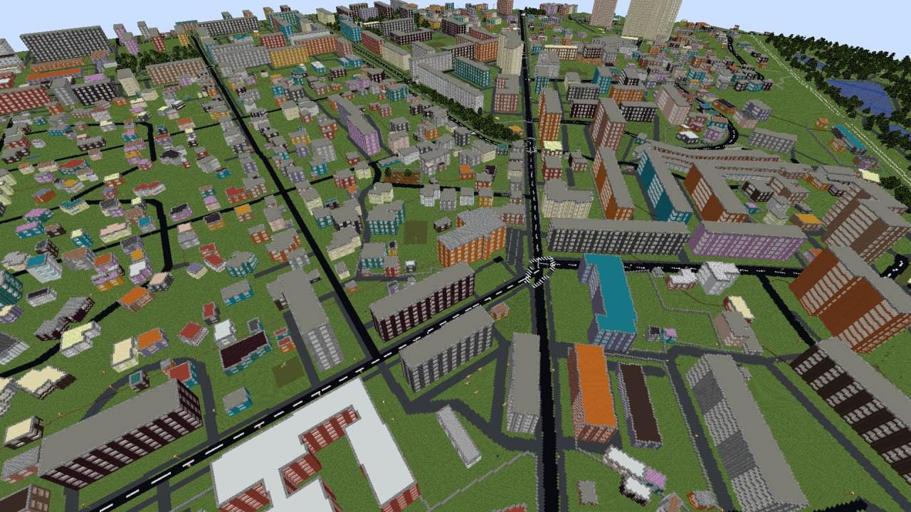 В видеоигре Minecraft создали реалистичную карту Киева фото 3 2