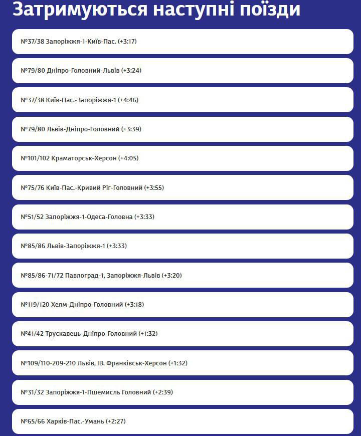 РФ вкотре атакували залізницю: затримуються понад 40 поїздів фото 1