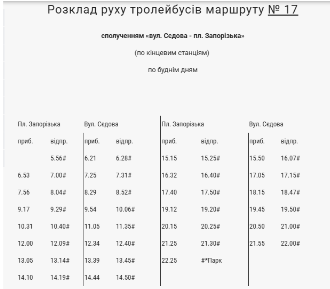 В Запорожье сменили троллейбус №17 на №25: как теперь курсирует маршрут