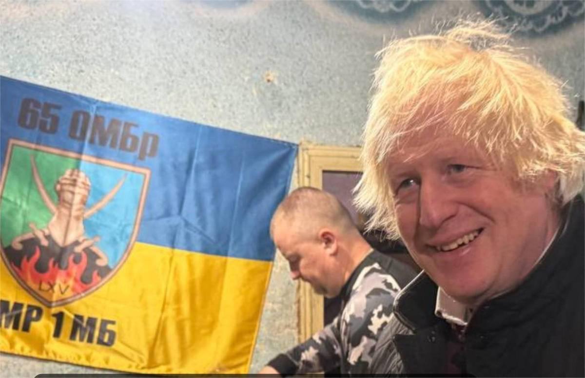 Борис Джонсон посетил фронт в Запорожье &ndash; что он увидел.